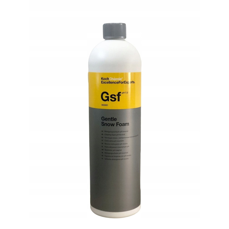 KOCH CHEMIE GSF GENTLE aktywna piana środek do czyszczenia i mycia auta 1L KOCH CHEMIE GSF GENTLE aktywna piana środek do czyszczenia i mycia auta 1L