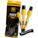 WORK STUFF DETAILING BRUSH BLACK 3 PACK PĘDZELKI WORK STUFF DETAILING BRUSH BLACK 3 PACK PĘDZELKI