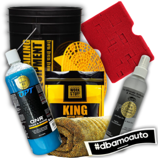 ZESTAW DO MYCIA BEZWODNEGO OPTIMUM NO RINSE GĄBKA BIG RED SPONGE OPTI SEAL