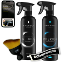 FRESSO INTERIOR SET ZESTAW CZYSZCZENIA AUTA CLEANER DRESSING PĘDZEL 2X0,5L FRESSO INTERIOR SET ZESTAW CZYSZCZENIA AUTA CLEANER DRESSING PĘDZEL 2X0,5L