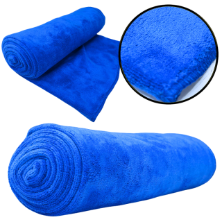 DOA Ręcznik do osuszania niebieski 160x60 420g/m