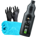 ADBL APC UNIWERSALNY Środek Czyszczący 1000ML mikrofibra i rękawiczka nitrylowa ADBL APC UNIWERSALNY Środek Czyszczący 1000ML mikrofibra i rękawiczka nitrylowa