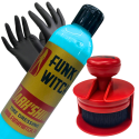 Funky Witch Dark Shine 215ml dressing do opon gumy ochrona zestaw aplikator auto Funky Witch Dark Shine 215ml dressing do opon gumy ochrona zestaw aplikator auto