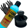 Funky Witch Dark Shine 215ml dressing do opon gumy ochrona zestaw aplikator auto