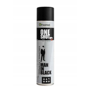 FRESHTEK ONE SHOT 600ml - Man In Blackv odświeżacz powietrza.