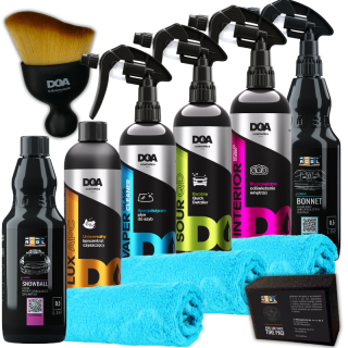 PREZENT Zestaw kosmetyków samochodowych do pielęgnacji auta Adbl Doa