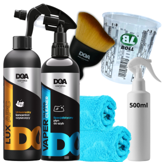 Zestaw do wnętrz Doa vaper glass cleaner + lux apc akcesoria
