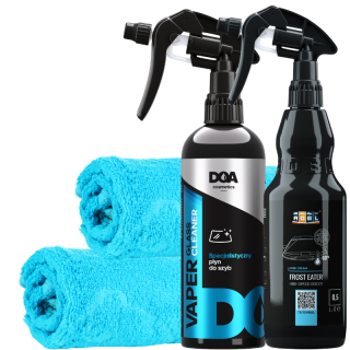 DOA vaper glass cleaner + Adbl frost etaer odmrażacz do szyb 500ml
