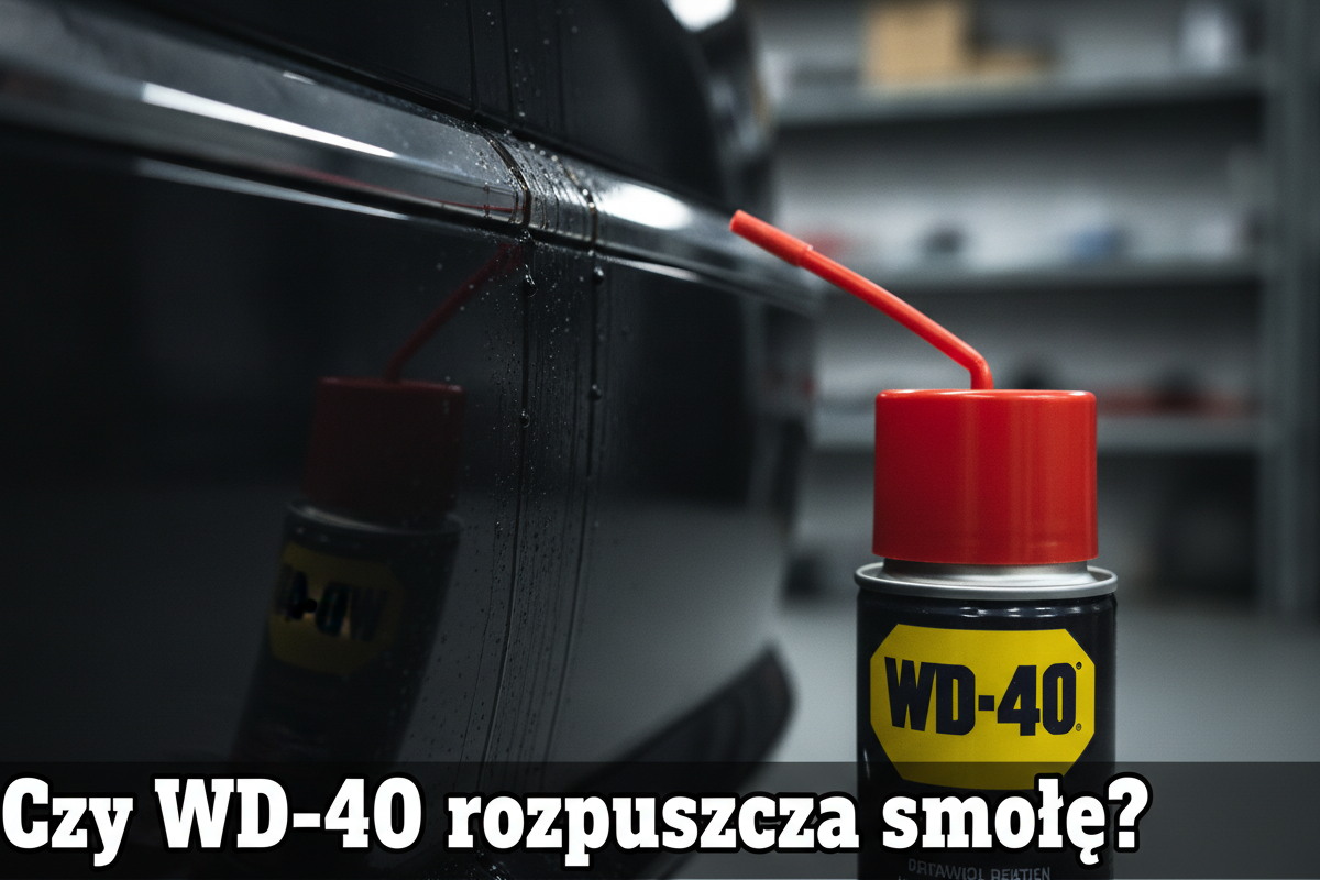 Czy WD-40 rozpuszcza smołę? Czy WD-40 rozpuszcza smołę?