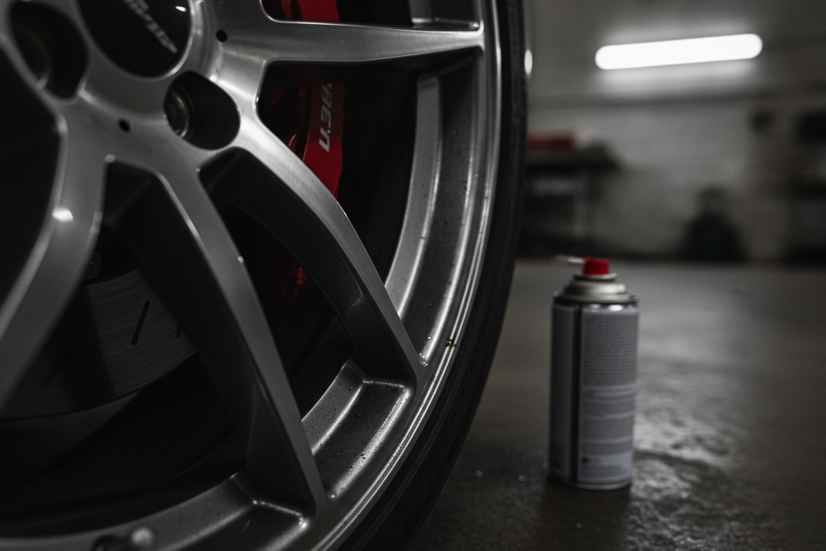 Czy WD-40 nadaje się do czyszczenia felg?